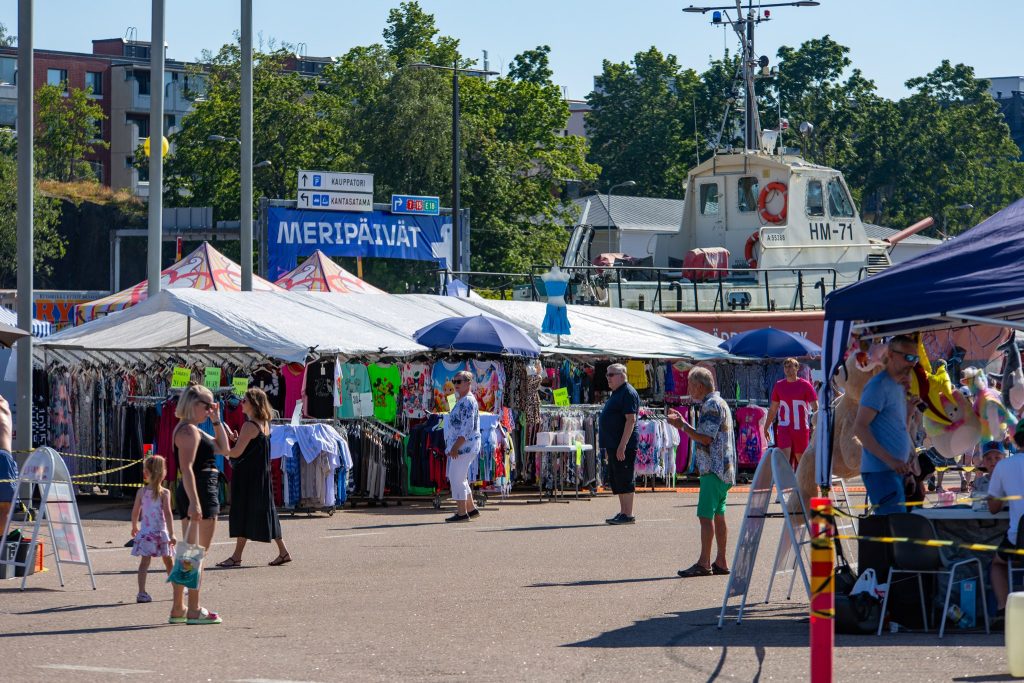 Kotkan Meripäivien Merimarkkinat järjestetään jälleen Kantasatamassa 22.–25.7.2026.
