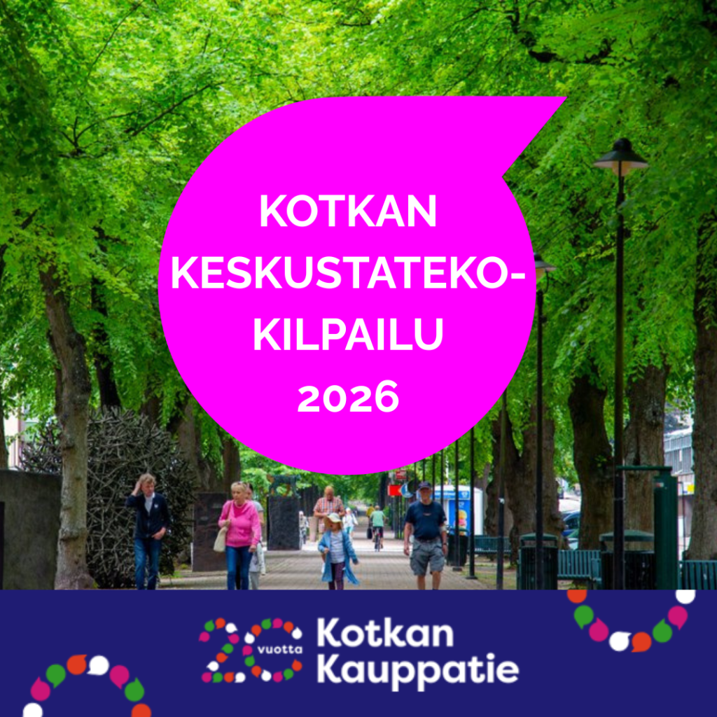 KeskustaTEKOkilpailulla etsitään toteutuneita Kotkan kaupunkikeskustoihin (Kotkansaari ja Karhula) positiivisesti vaikuttaneita asioita.